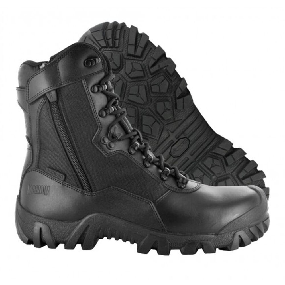 Vibram Sole Magnum Hawk 8.0 EMS CT CP DSZ WPI Mens Military Boots Black Australia (CAN259617)